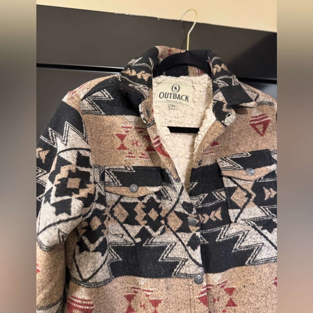 Outback Aztec Pattern Jacket - image 2